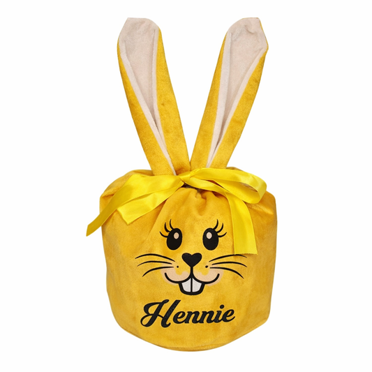 Personlig Påskehare-pose i Velur