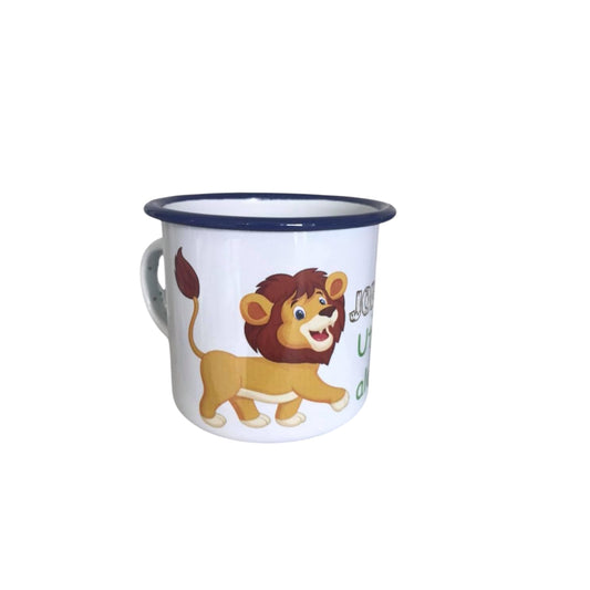 Emaljekopp med navn – turkopp – barnehagekopp