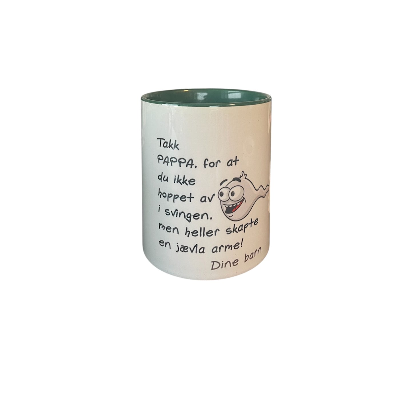 Morsom keramikk kopp til pappa-personlig gave