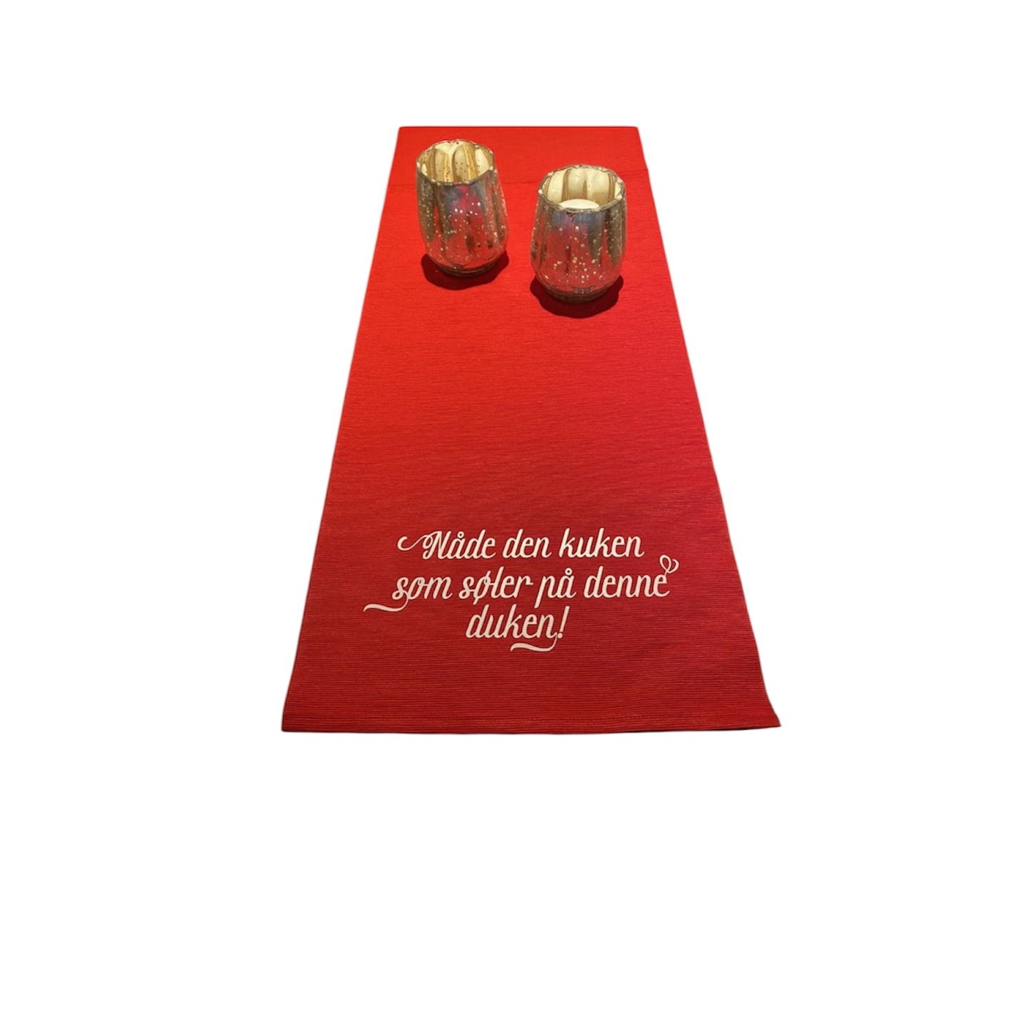 Duk med morsom tekst