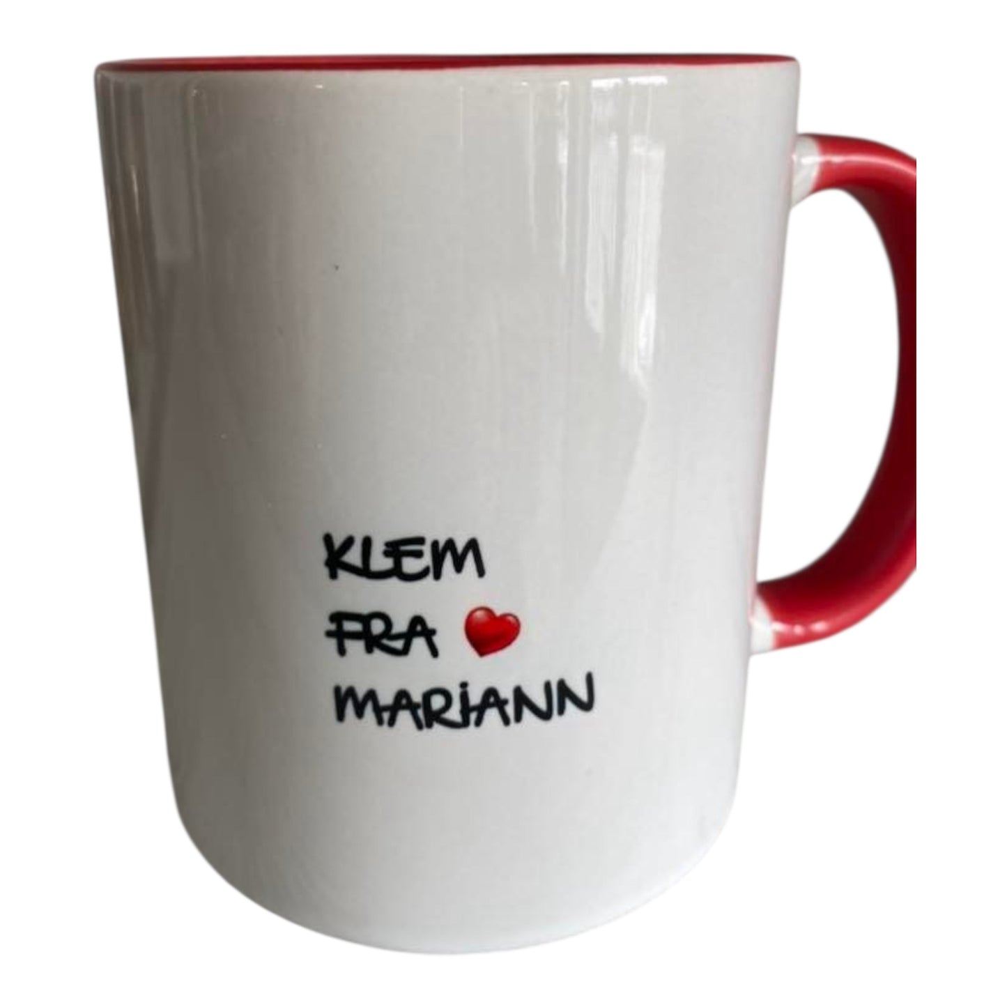 På kanten kopp til han og henne