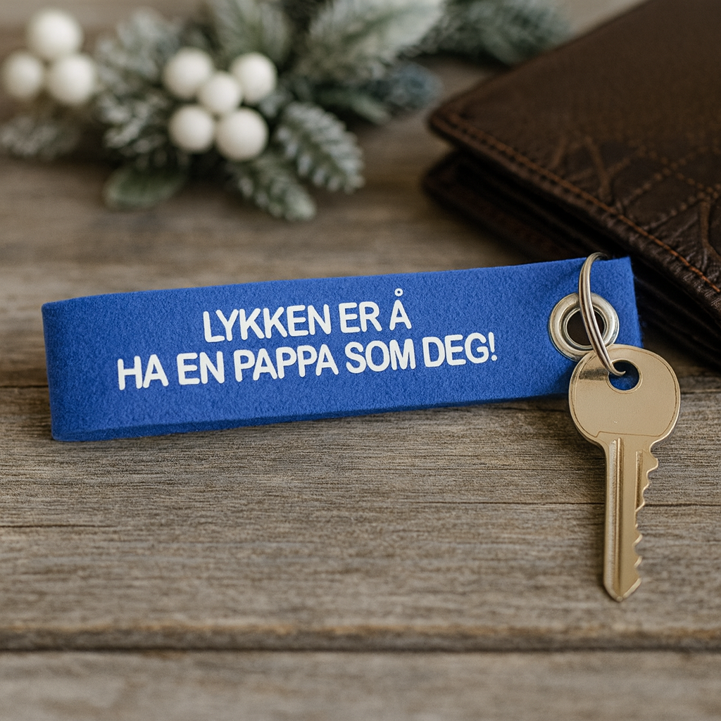 Nøkkelring, lykken er……