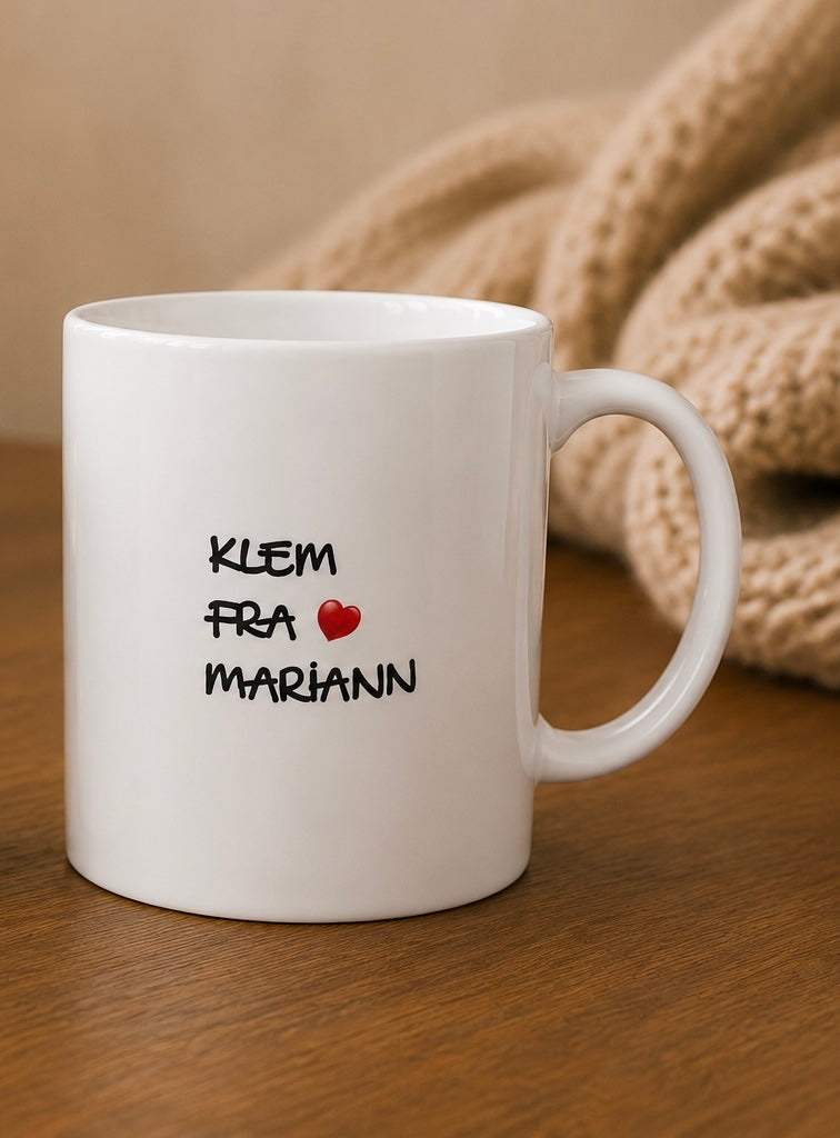 Morsomt kjærlighetskrus til han og henne – på kanten humor