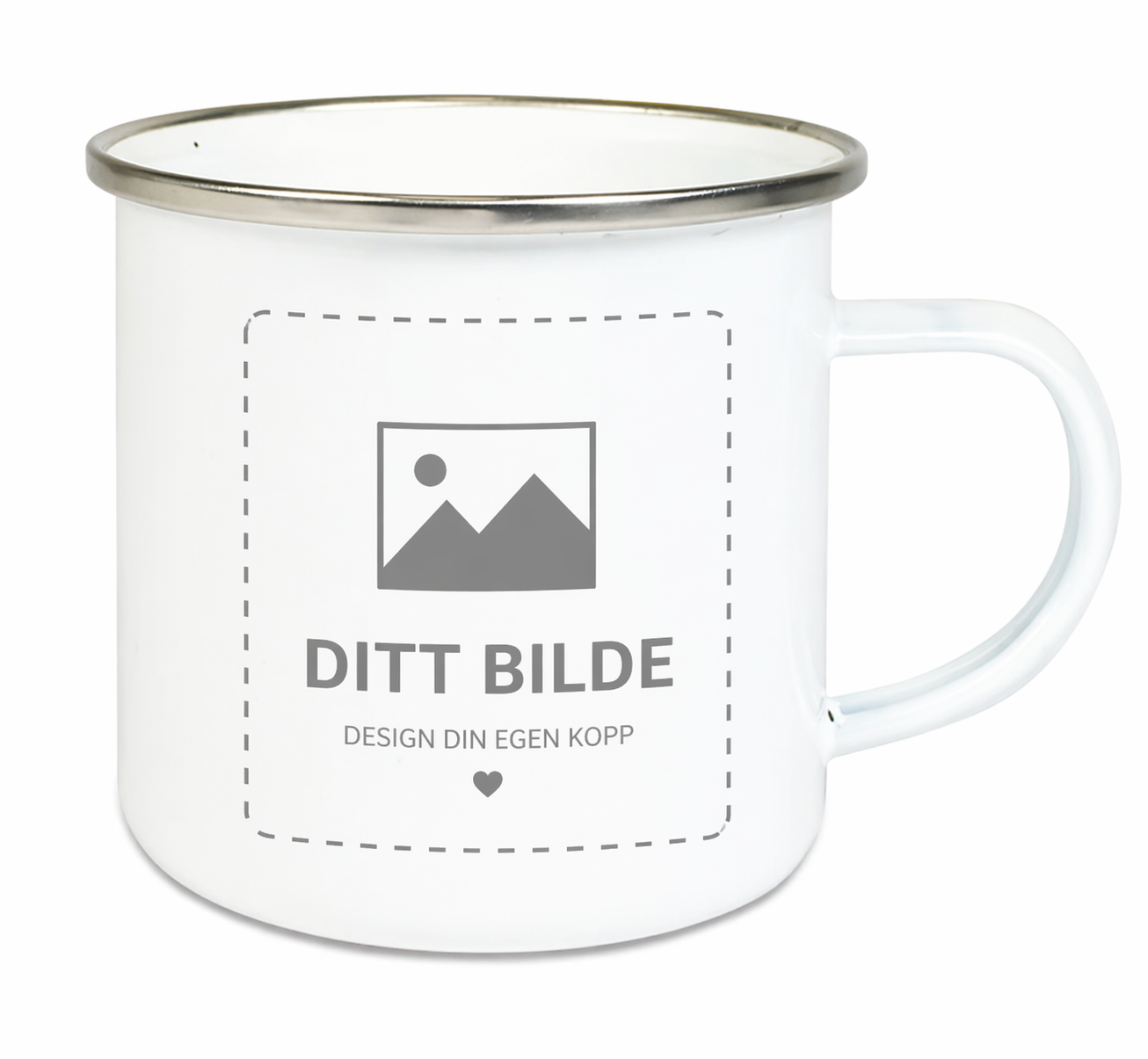 Personlig krus med eget bilde og tekst