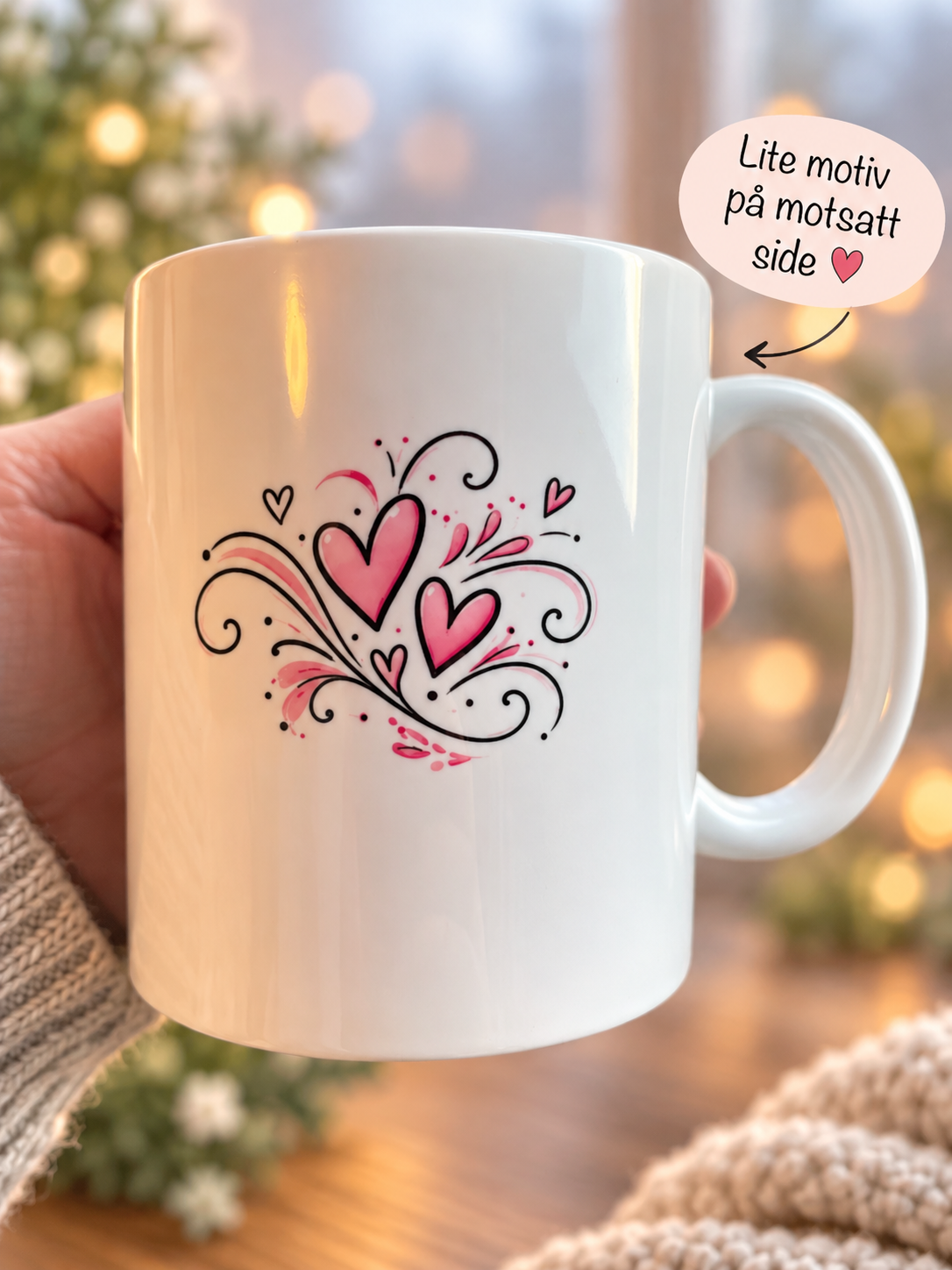 Personlig kopp til mamma og bonusmamma
