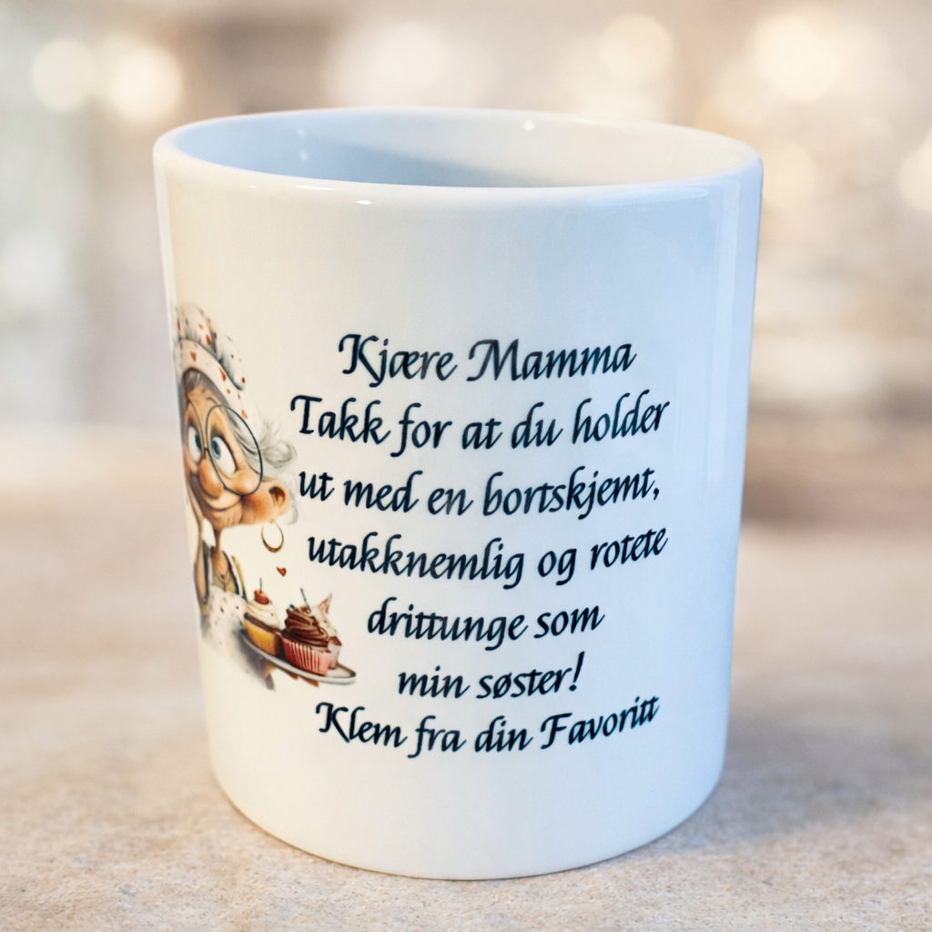 Mamma Krus – Morsom Gave til Alle Anledninger