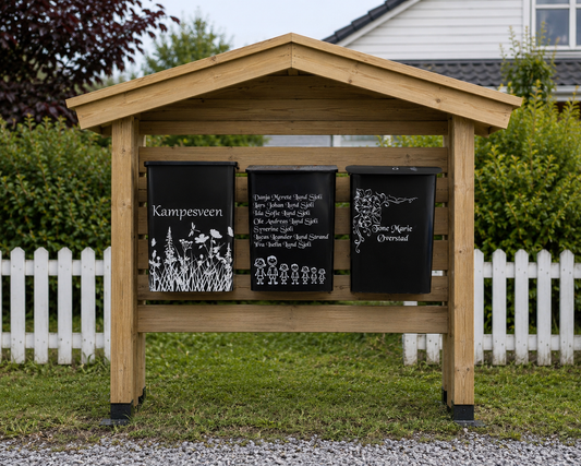 Personlige postkassemerker  – velg ferdig design eller lag ditt eget