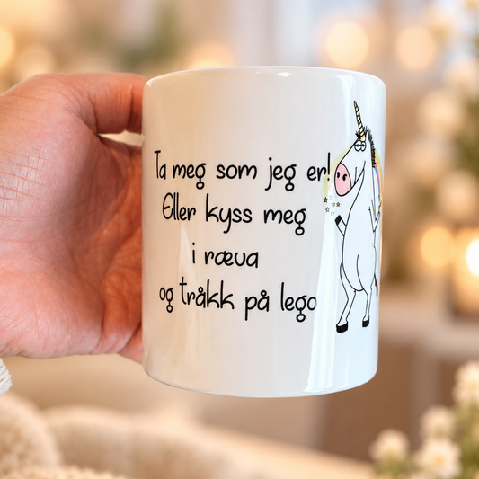 Morsomt krus – Ta meg som jeg er – med valgfritt navn