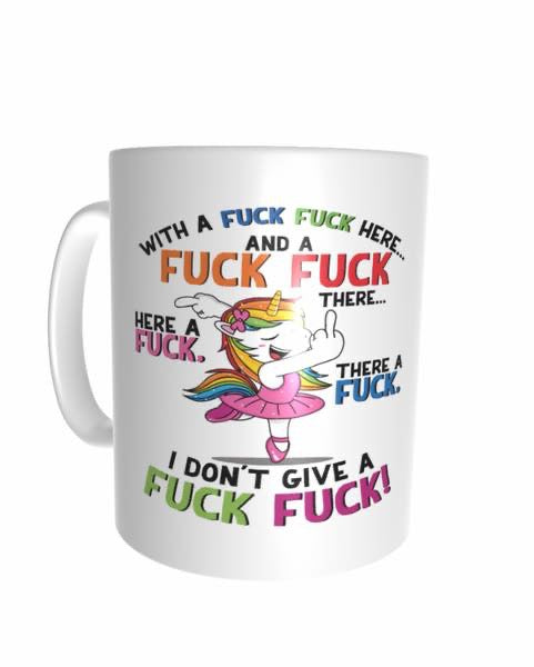 Krus med morsom tekst