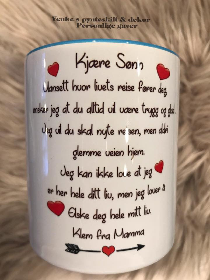 Kjærlighetskopp til barna våre