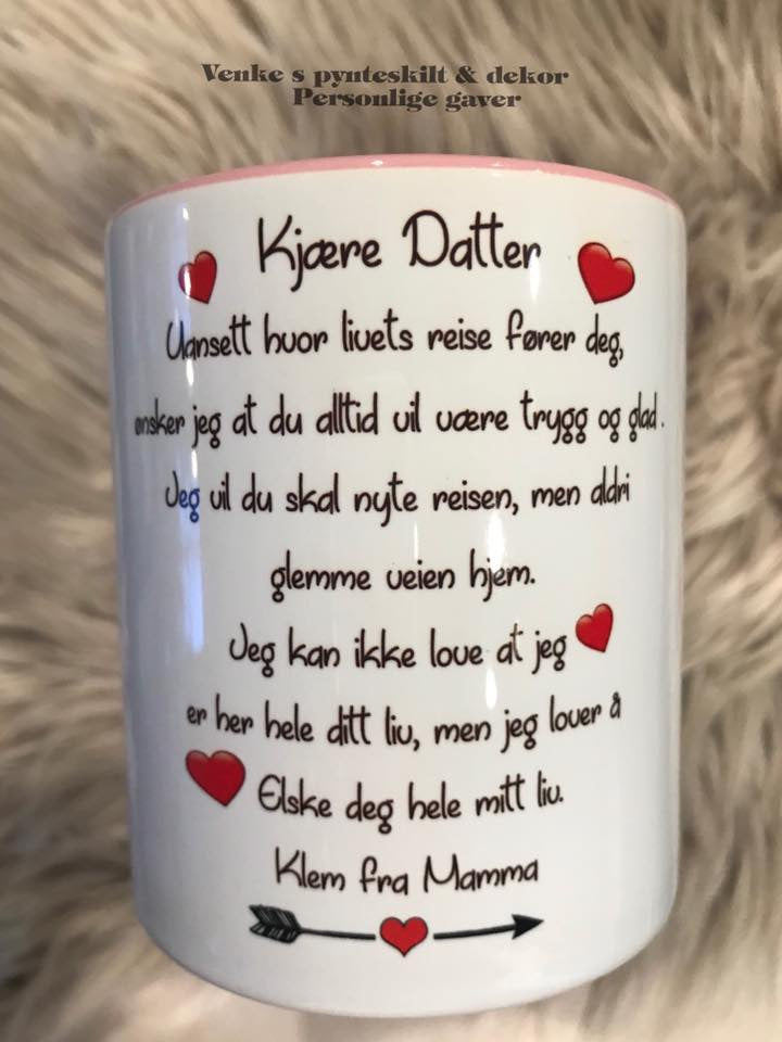 Kjærlighetskopp til barna våre