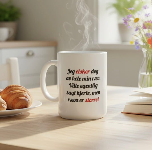 Morsomt krus til din kjære