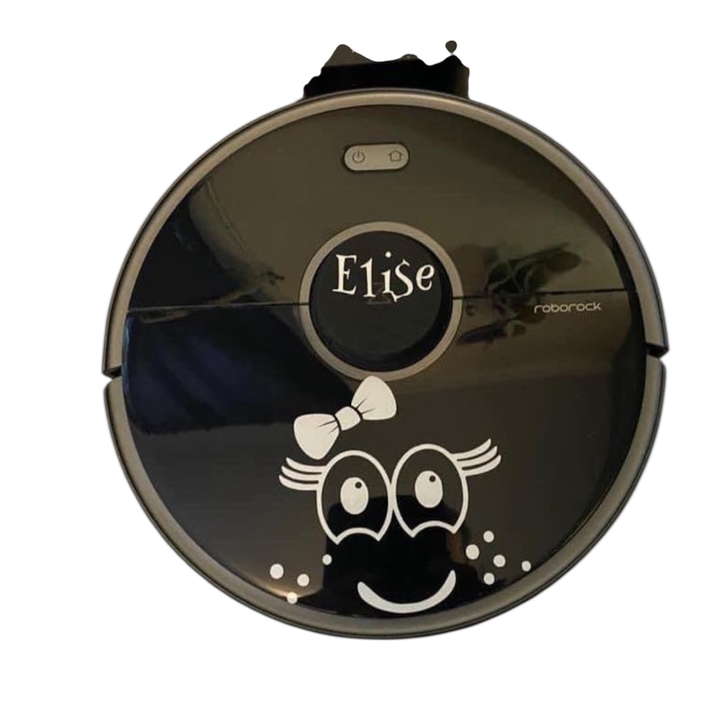 Ansikt og navn til robot støvsuger