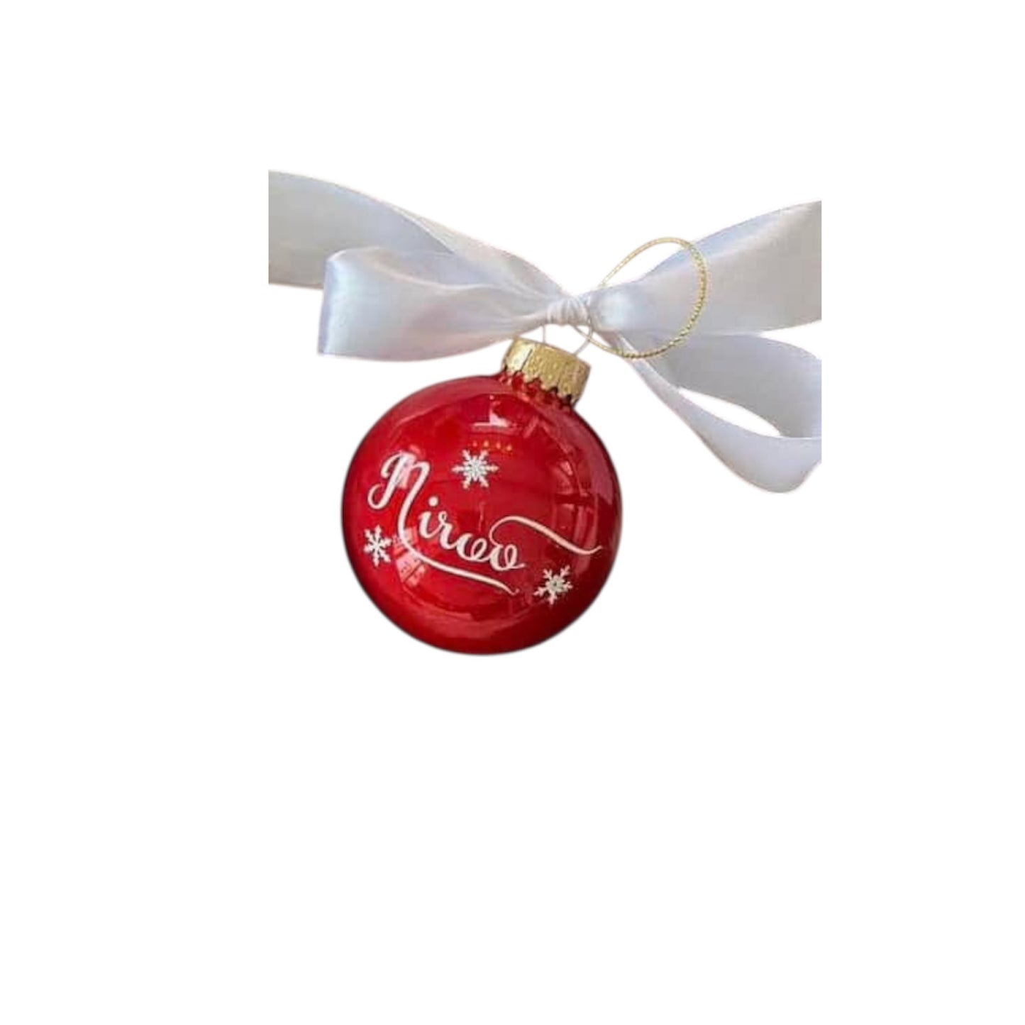 Personlige Julekuler med navn