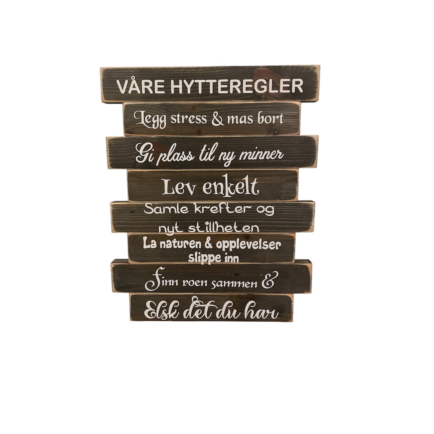 Våre hytteregler