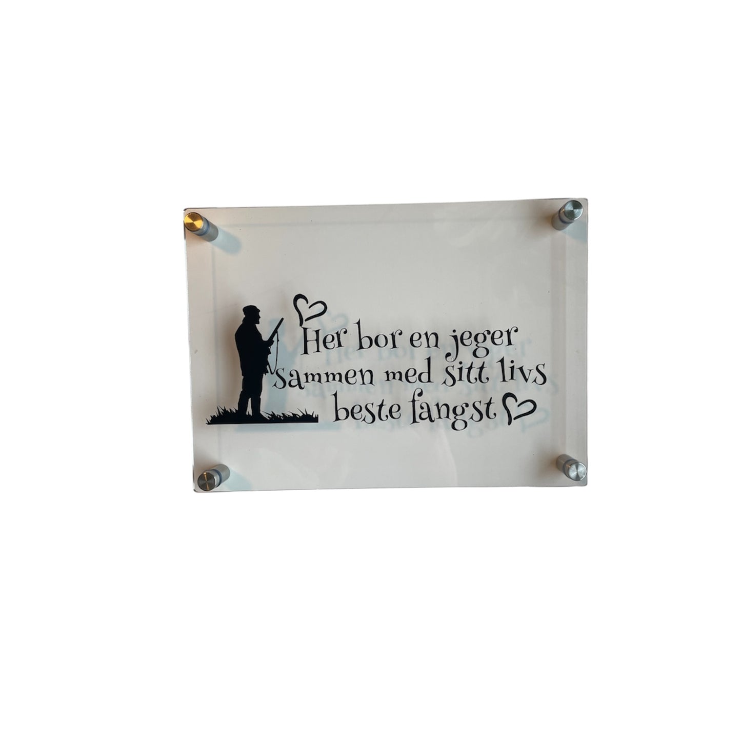 Morsomme akryl skilt