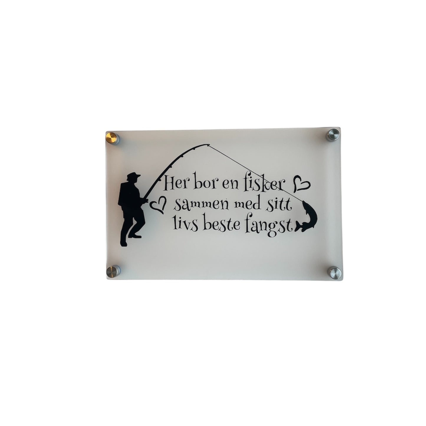 Morsomme akryl skilt