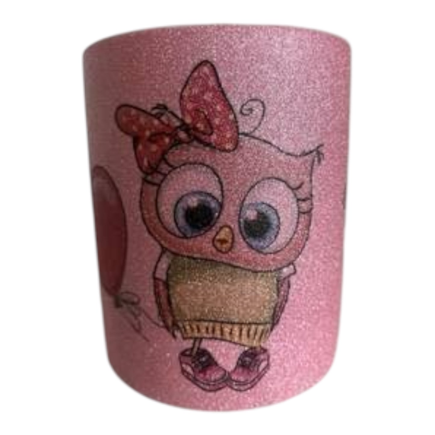 Glitterkopp med egen tekst